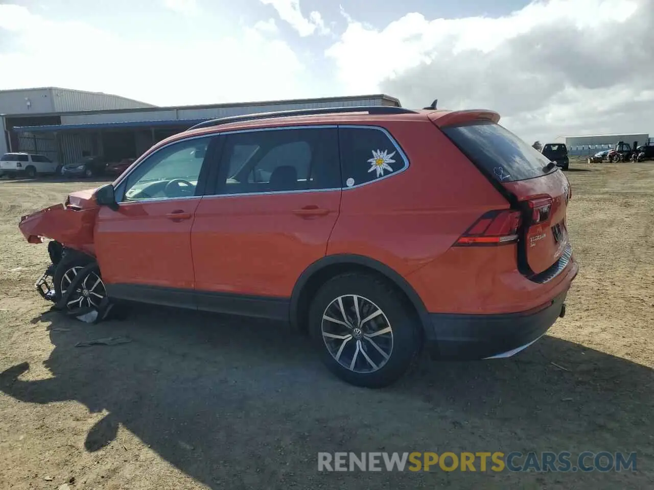 2 Photograph of a damaged car 3VV2B7AX4KM089130 VOLKSWAGEN TIGUAN 2019