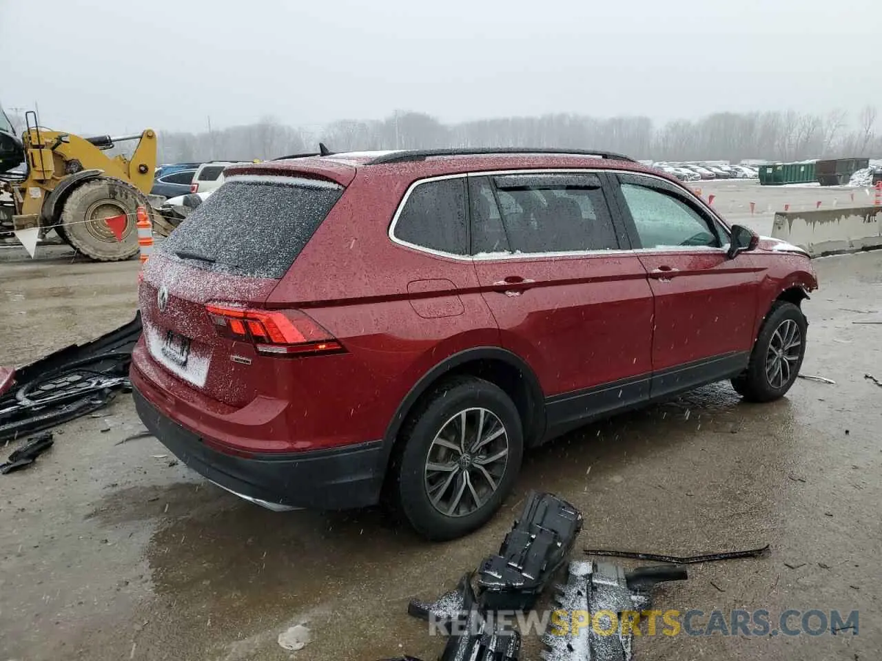 3 Photograph of a damaged car 3VV2B7AX4KM100837 VOLKSWAGEN TIGUAN 2019