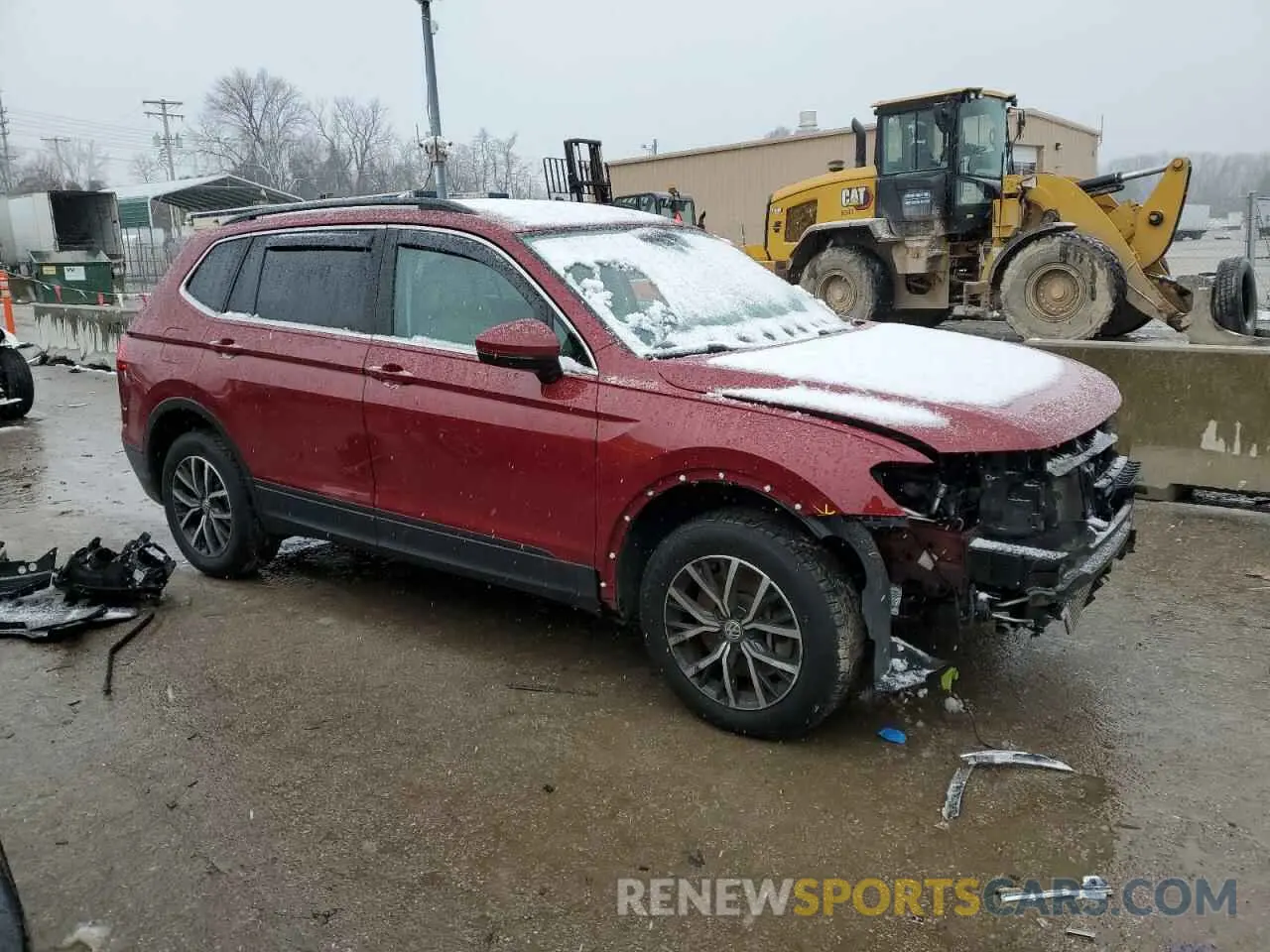 4 Photograph of a damaged car 3VV2B7AX4KM100837 VOLKSWAGEN TIGUAN 2019