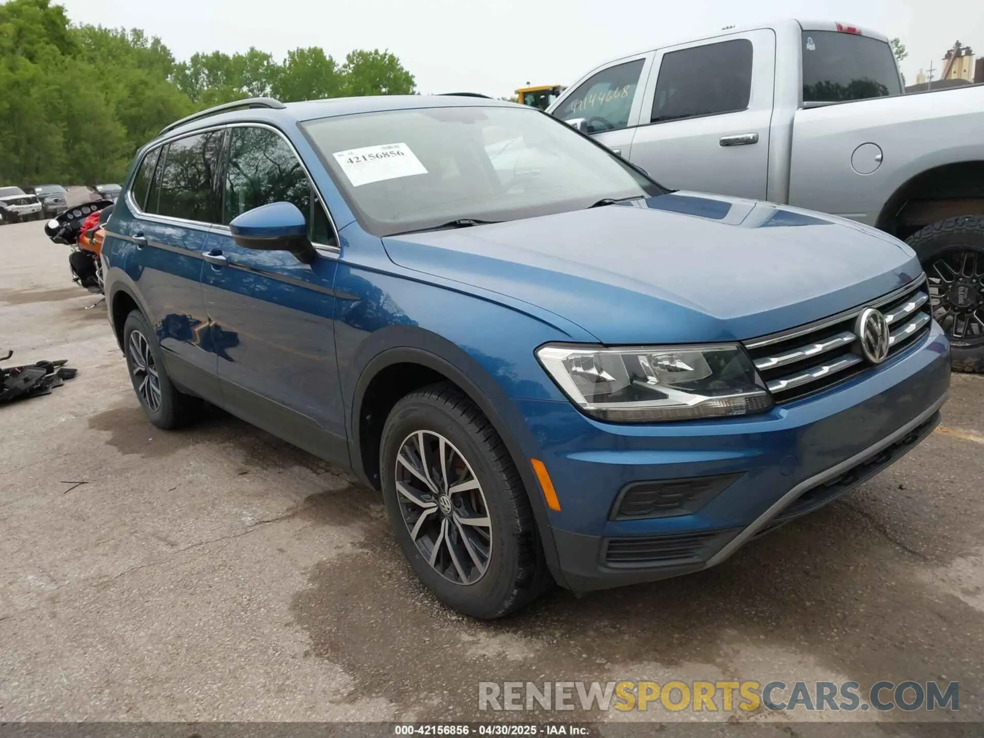 1 Photograph of a damaged car 3VV2B7AX4KM127018 VOLKSWAGEN TIGUAN 2019
