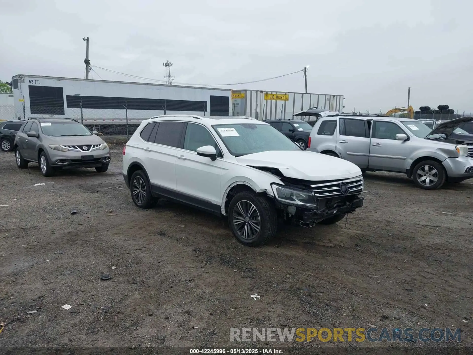 1 Photograph of a damaged car 3VV2B7AX5KM052653 VOLKSWAGEN TIGUAN 2019