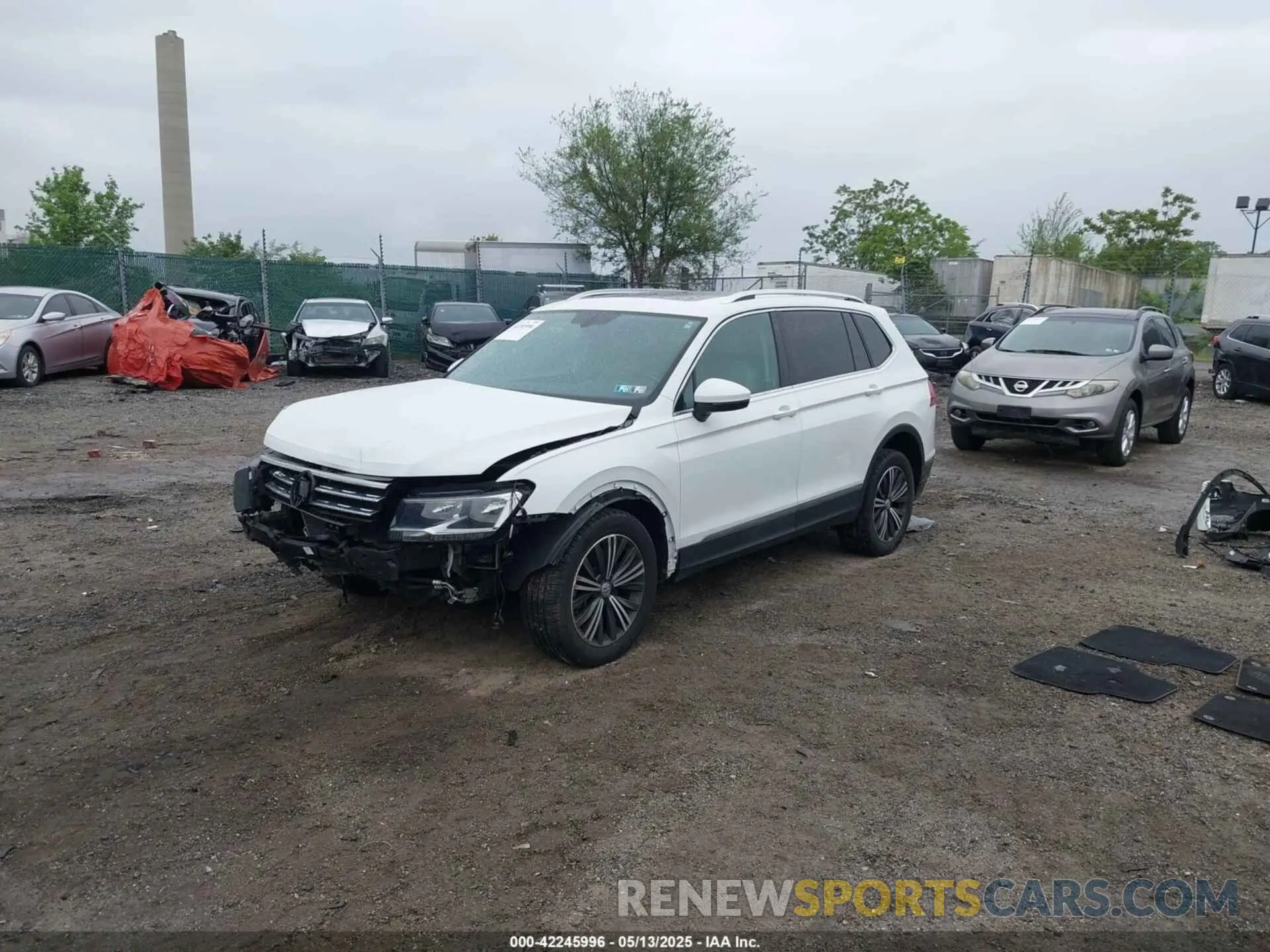 2 Photograph of a damaged car 3VV2B7AX5KM052653 VOLKSWAGEN TIGUAN 2019