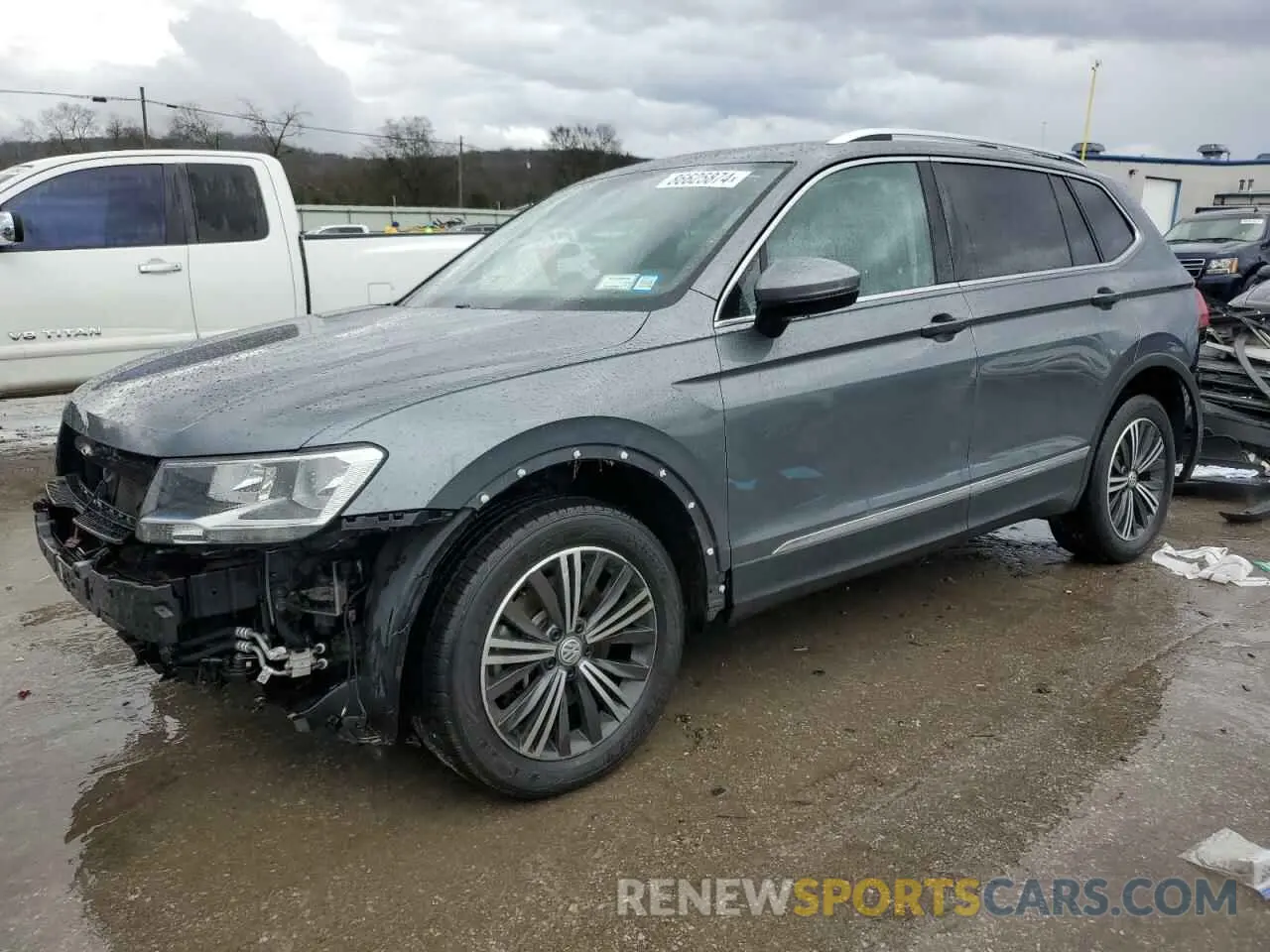 1 Photograph of a damaged car 3VV2B7AX6KM021492 VOLKSWAGEN TIGUAN 2019