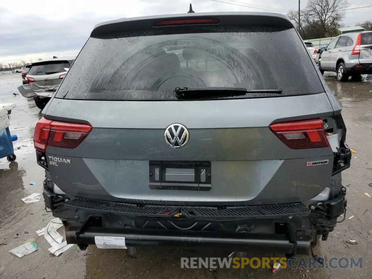 6 Photograph of a damaged car 3VV2B7AX6KM021492 VOLKSWAGEN TIGUAN 2019