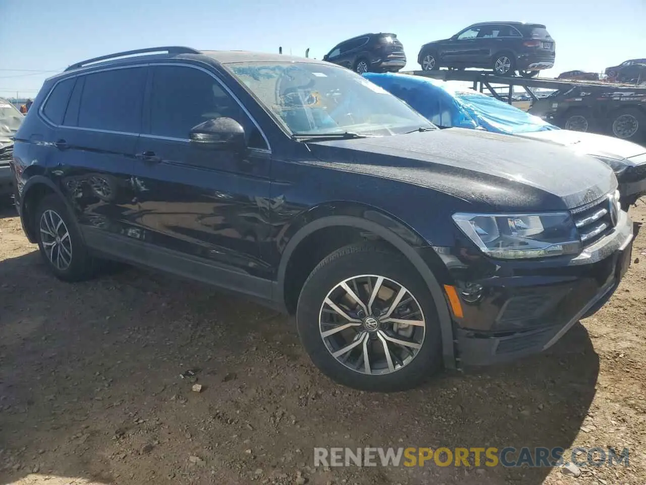 4 Photograph of a damaged car 3VV2B7AX6KM132771 VOLKSWAGEN TIGUAN 2019
