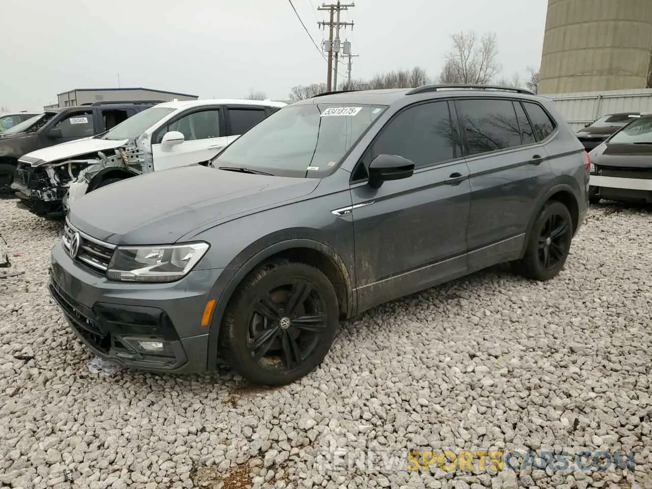 1 Photograph of a damaged car 3VV2B7AX6KM135296 VOLKSWAGEN TIGUAN 2019