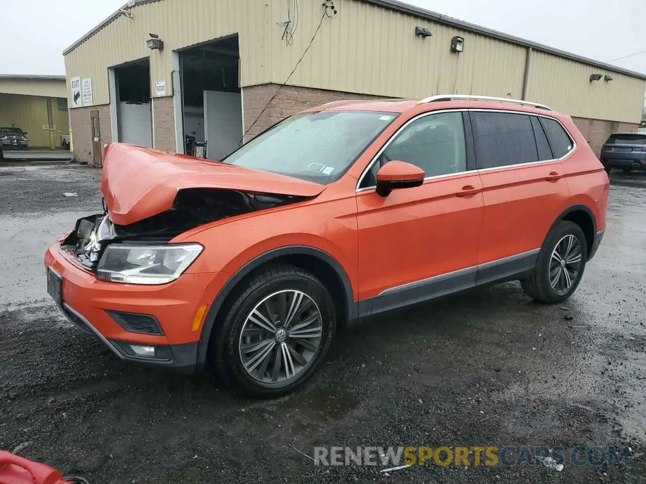 1 Photograph of a damaged car 3VV2B7AX7KM013949 VOLKSWAGEN TIGUAN 2019