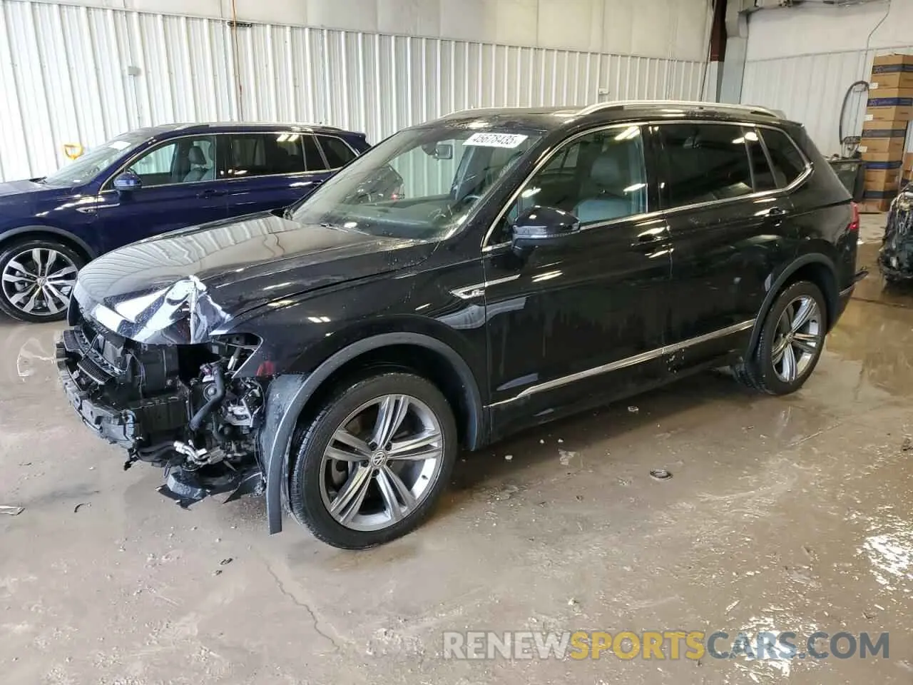 1 Photograph of a damaged car 3VV2B7AX8KM018397 VOLKSWAGEN TIGUAN 2019