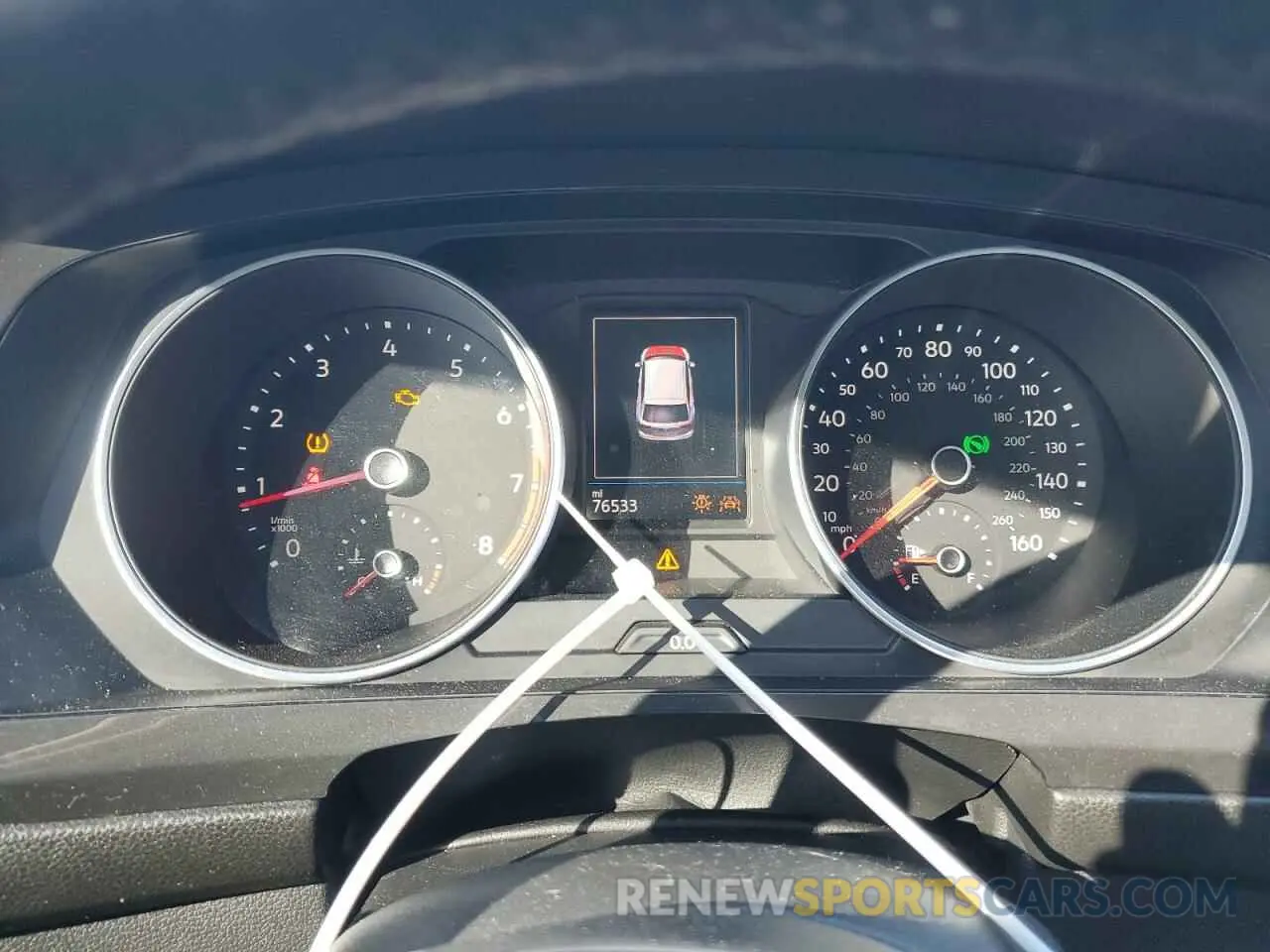 9 Photograph of a damaged car 3VV2B7AX8KM036849 VOLKSWAGEN TIGUAN 2019