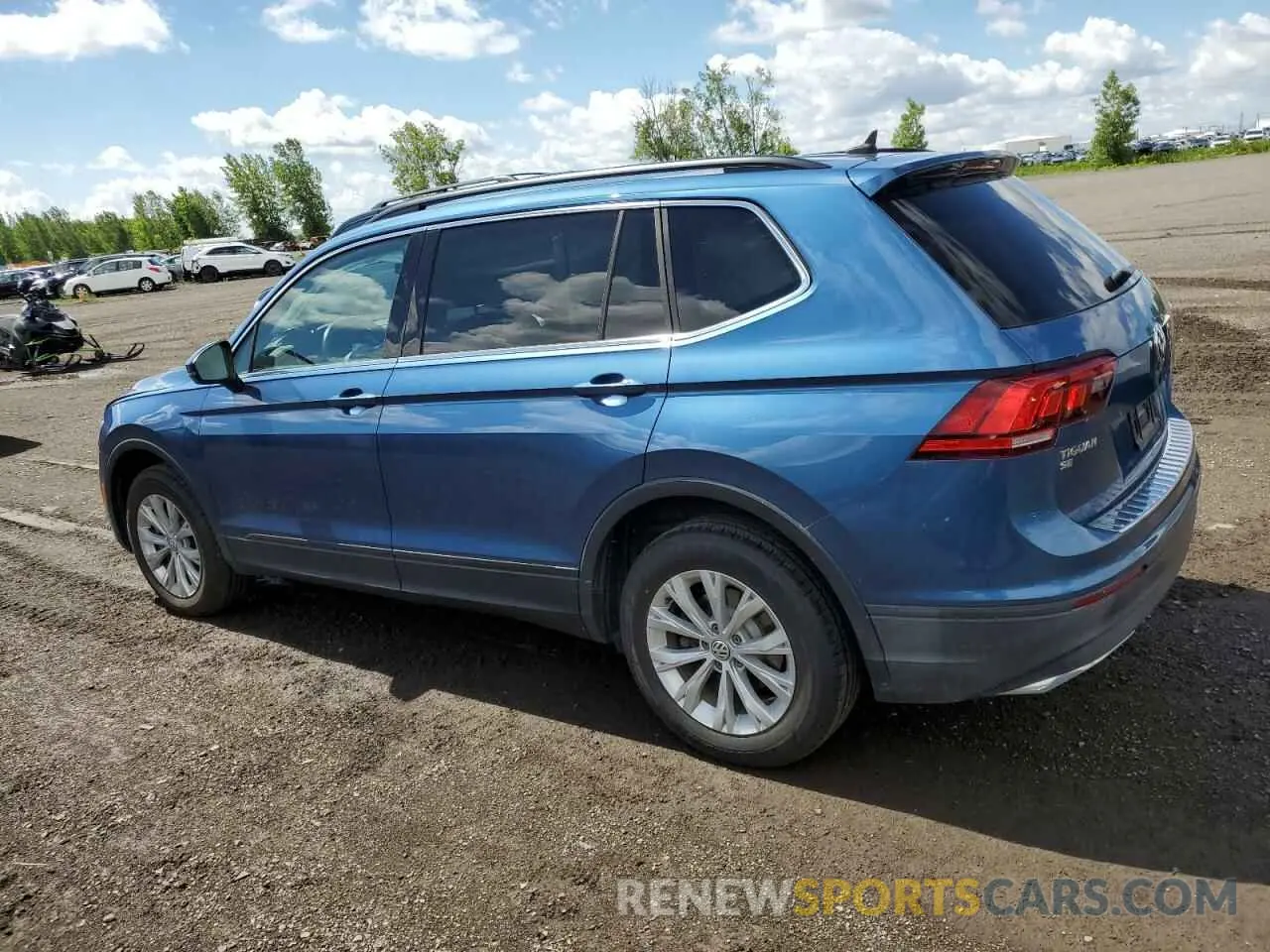 2 Photograph of a damaged car 3VV2B7AX8KM047706 VOLKSWAGEN TIGUAN 2019