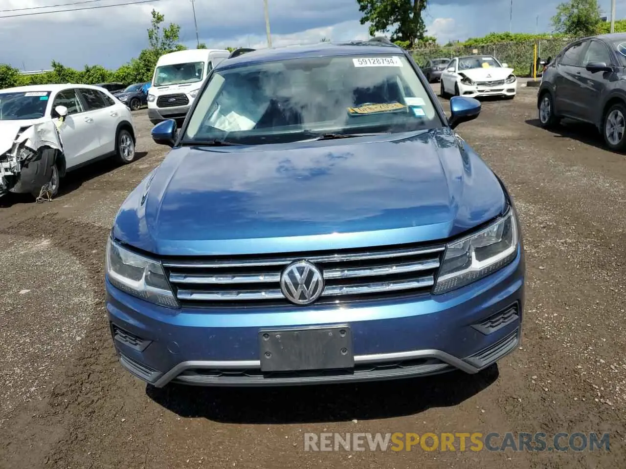 5 Photograph of a damaged car 3VV2B7AX8KM047706 VOLKSWAGEN TIGUAN 2019