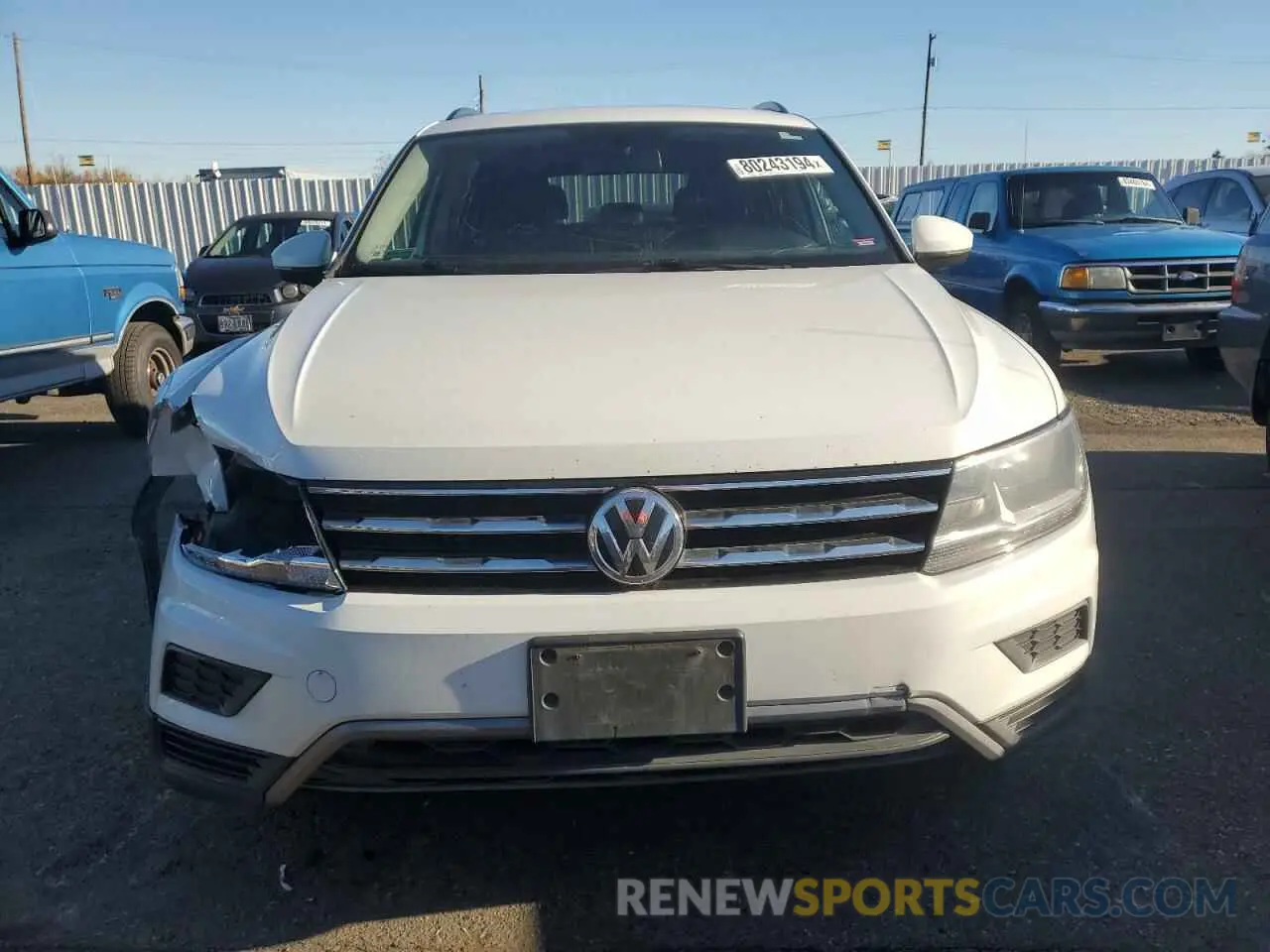 5 Photograph of a damaged car 3VV2B7AX8KM082214 VOLKSWAGEN TIGUAN 2019