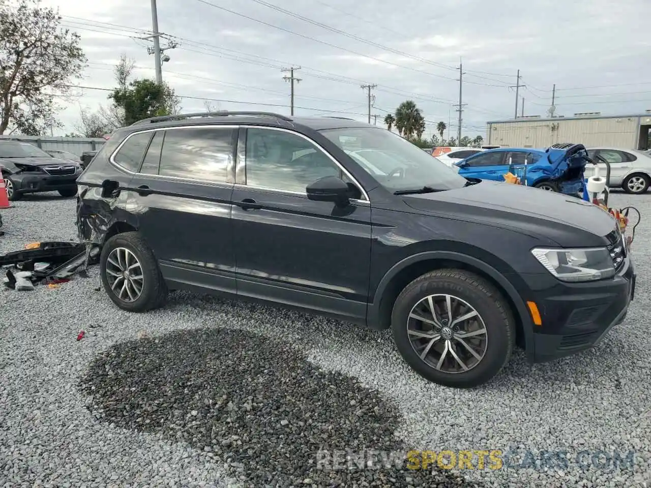 4 Photograph of a damaged car 3VV2B7AX8KM110562 VOLKSWAGEN TIGUAN 2019