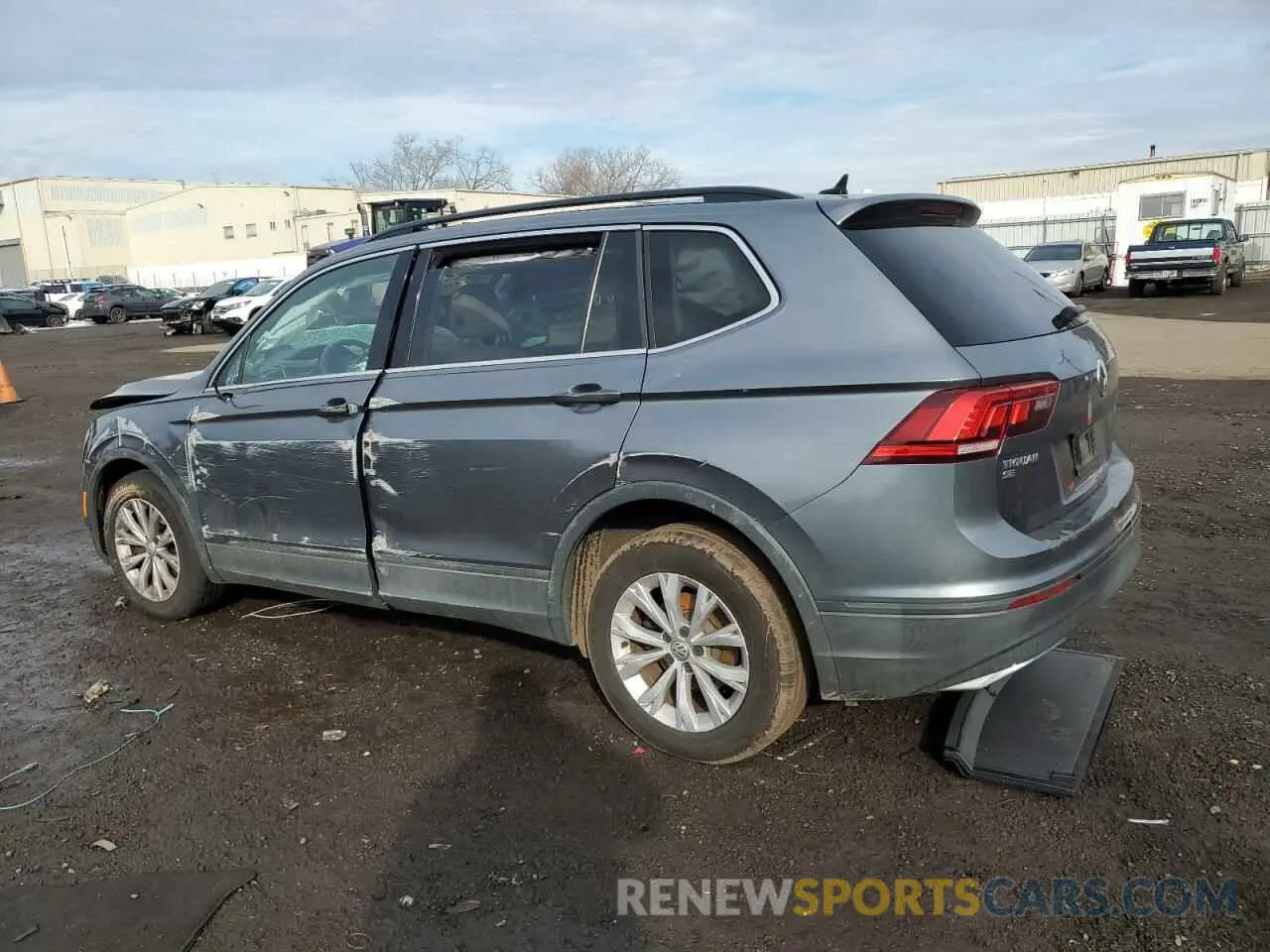 2 Photograph of a damaged car 3VV2B7AX8KM144128 VOLKSWAGEN TIGUAN 2019