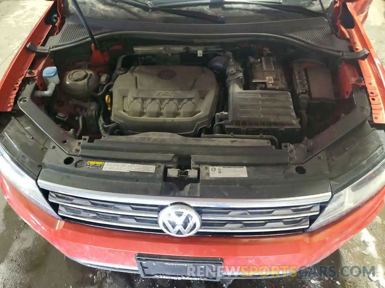 12 Photograph of a damaged car 3VV2B7AX8KM145649 VOLKSWAGEN TIGUAN 2019