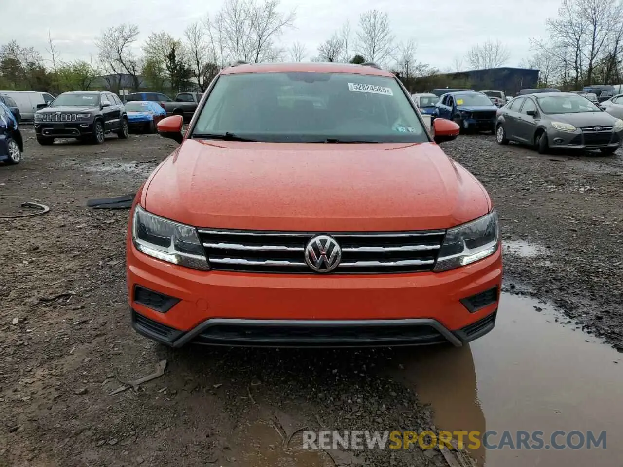 5 Photograph of a damaged car 3VV2B7AX8KM152231 VOLKSWAGEN TIGUAN 2019