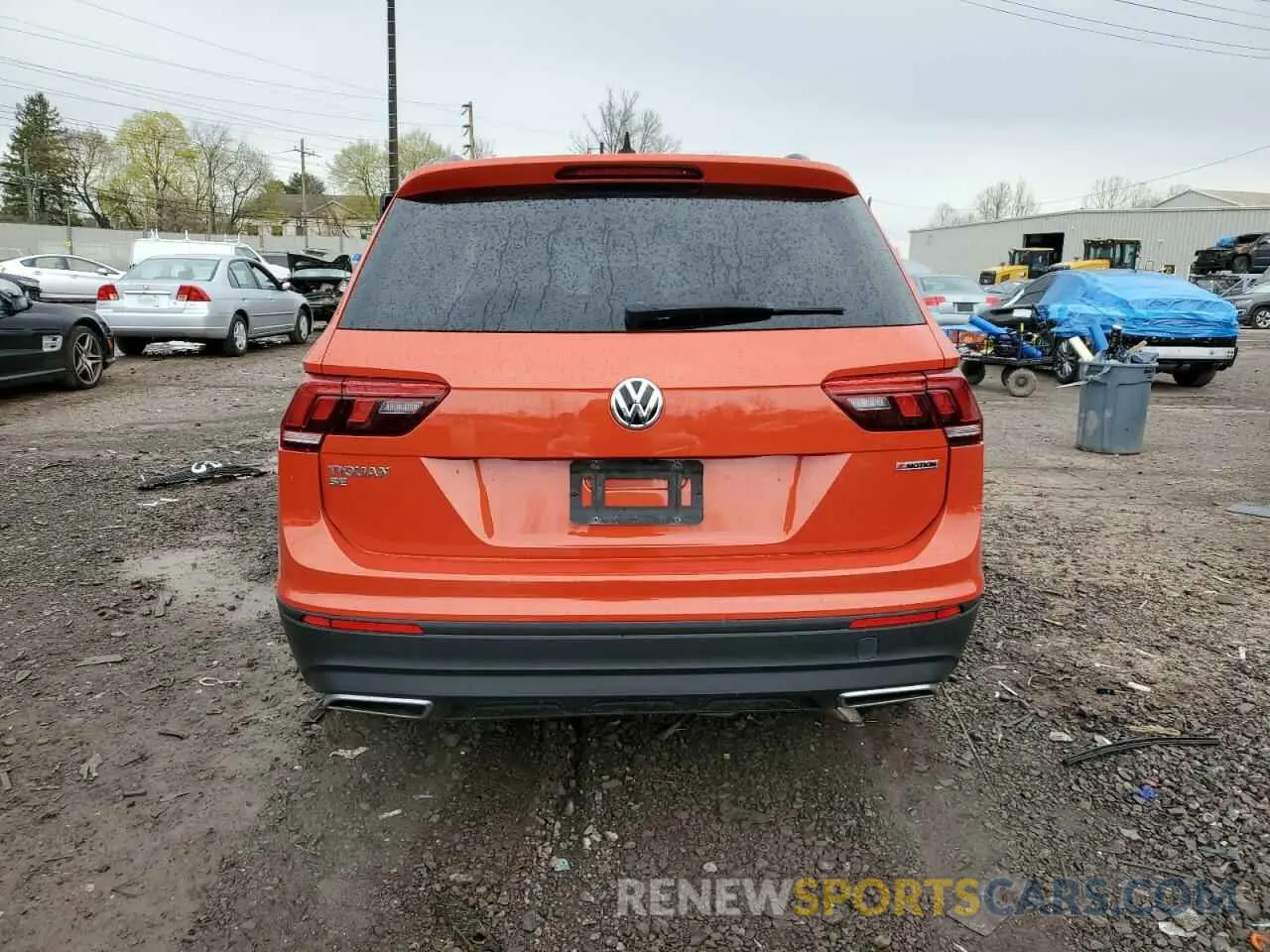 6 Photograph of a damaged car 3VV2B7AX8KM152231 VOLKSWAGEN TIGUAN 2019