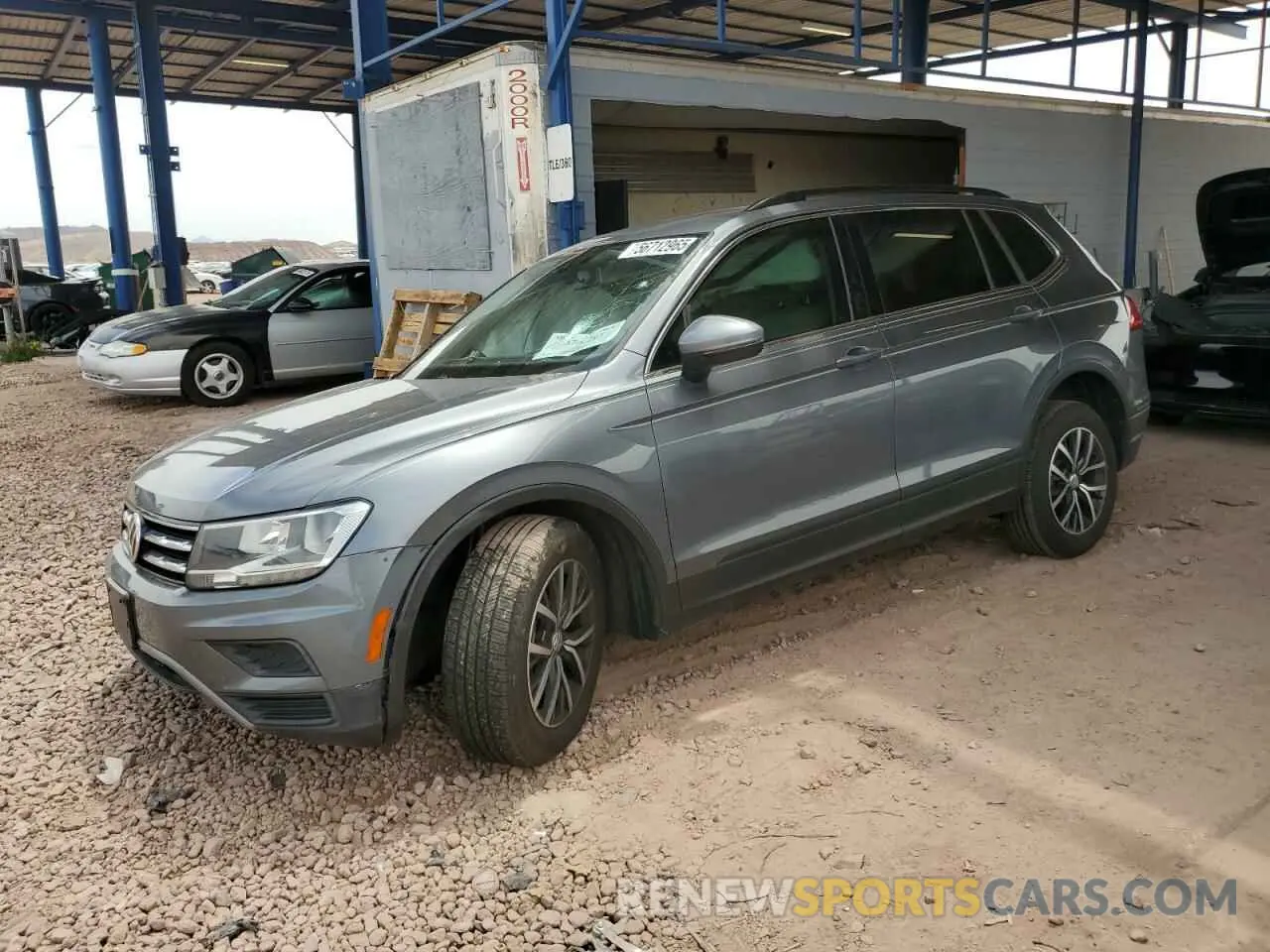 1 Photograph of a damaged car 3VV2B7AXXKM029773 VOLKSWAGEN TIGUAN 2019
