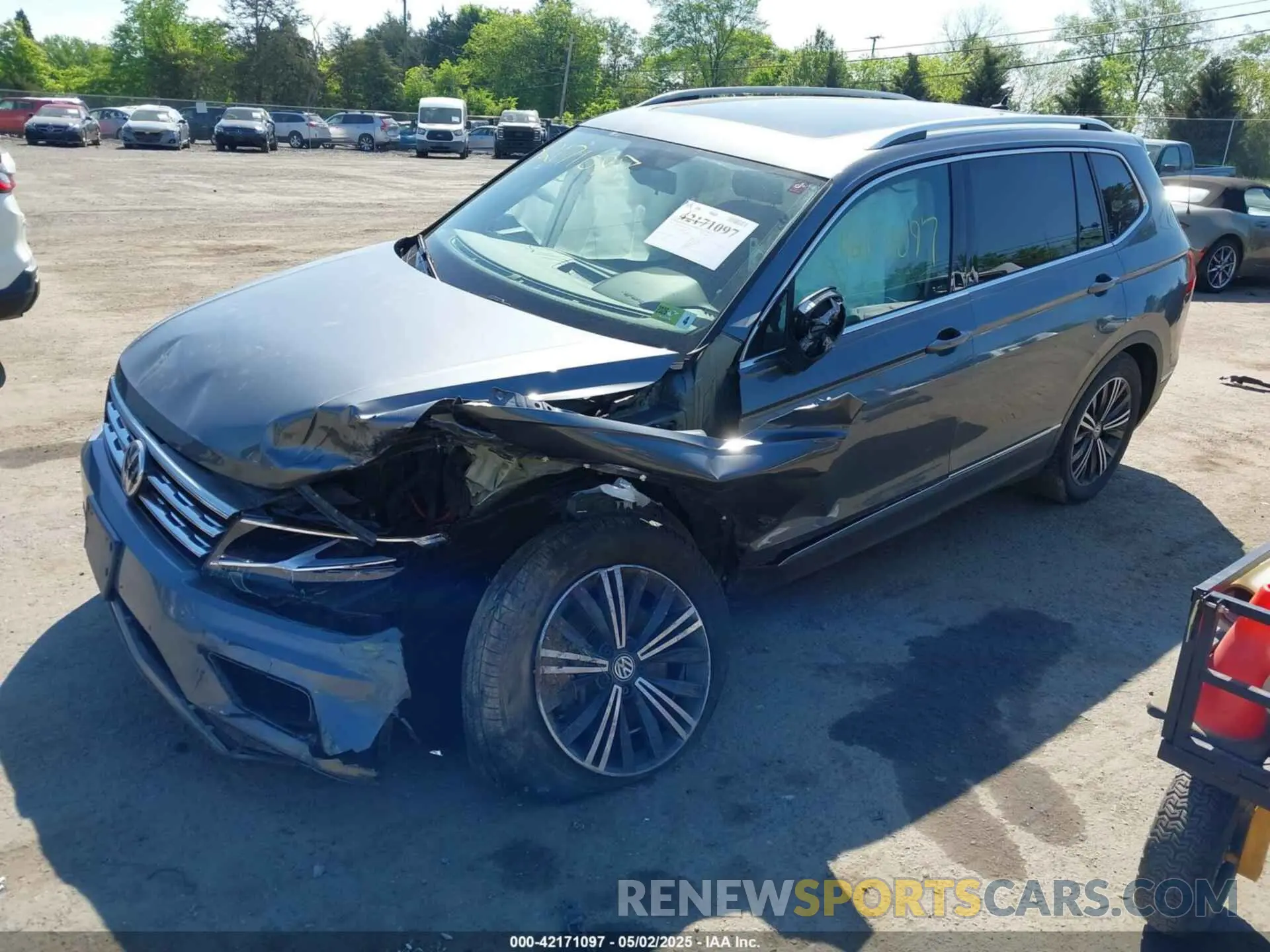 2 Photograph of a damaged car 3VV2B7AXXKM084286 VOLKSWAGEN TIGUAN 2019