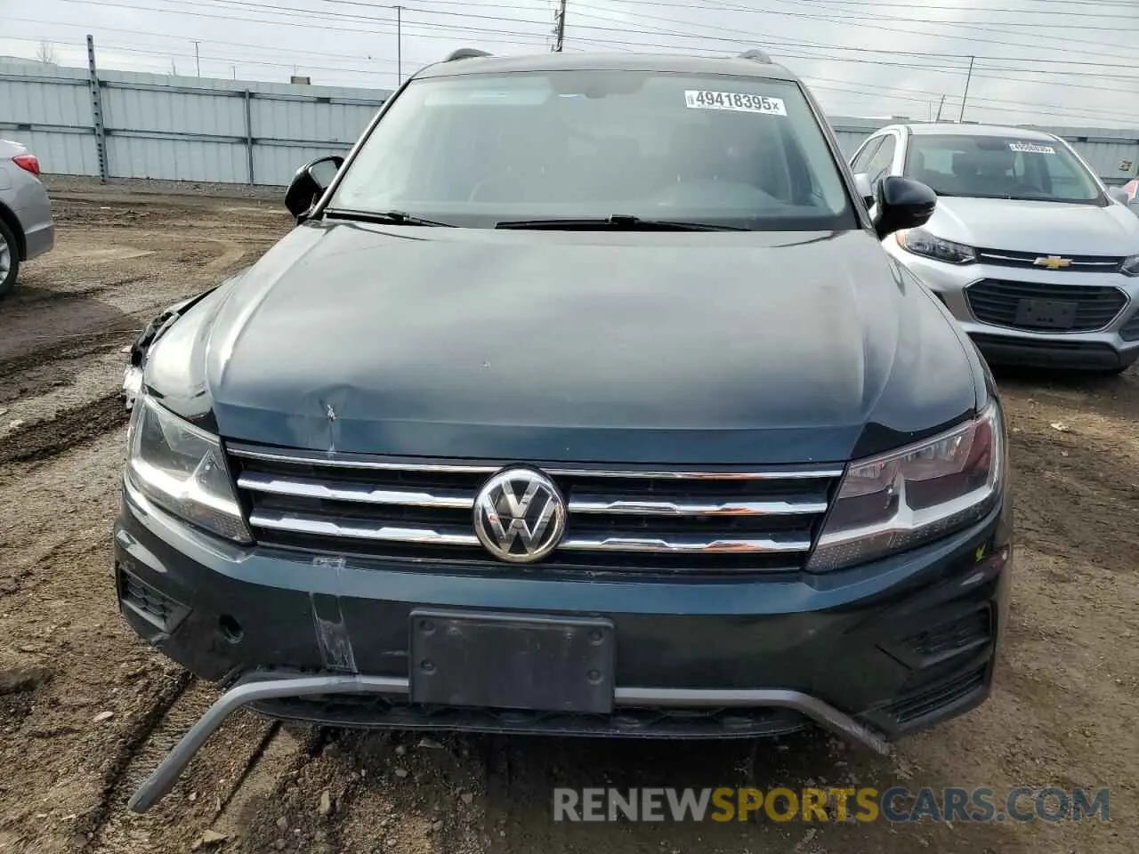 5 Photograph of a damaged car 3VV2B7AXXKM107923 VOLKSWAGEN TIGUAN 2019