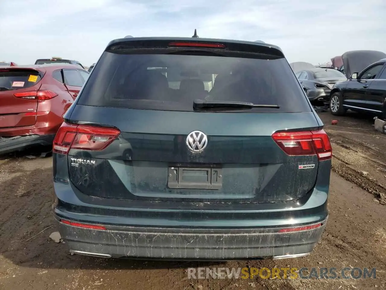 6 Photograph of a damaged car 3VV2B7AXXKM107923 VOLKSWAGEN TIGUAN 2019