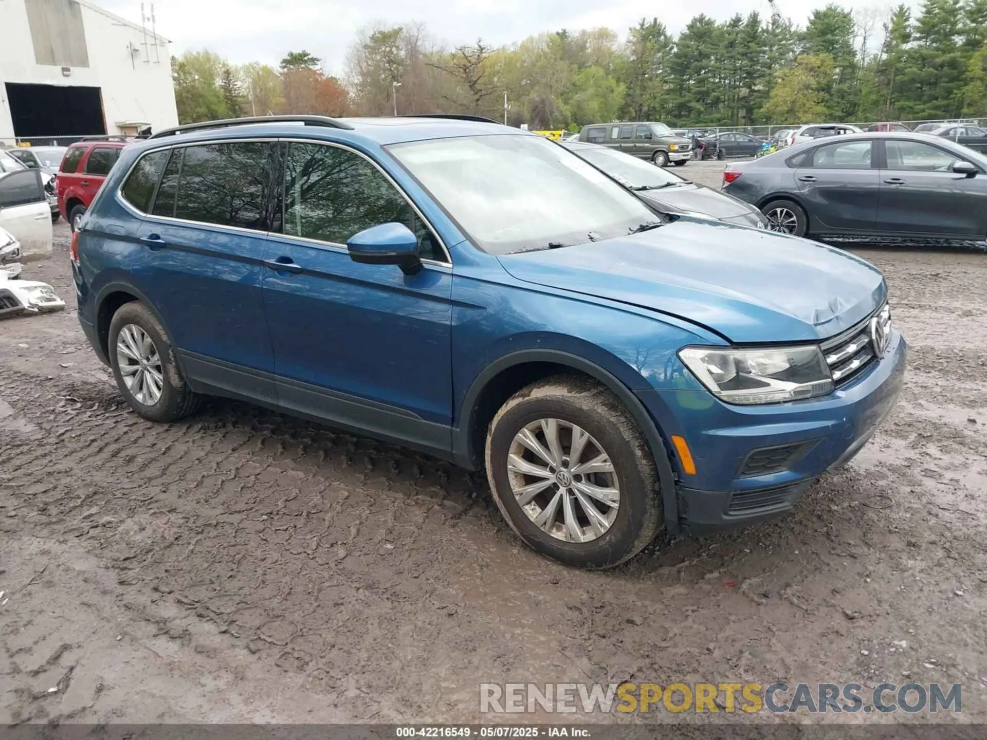 1 Photograph of a damaged car 3VV2B7AXXKM152294 VOLKSWAGEN TIGUAN 2019