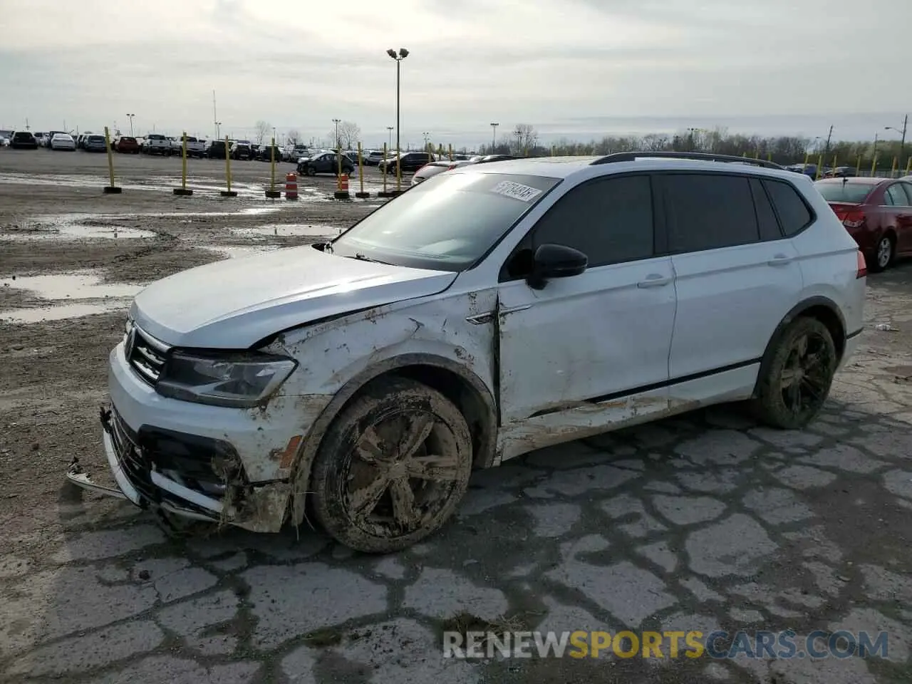 1 Photograph of a damaged car 3VV2B7AXXKM176174 VOLKSWAGEN TIGUAN 2019