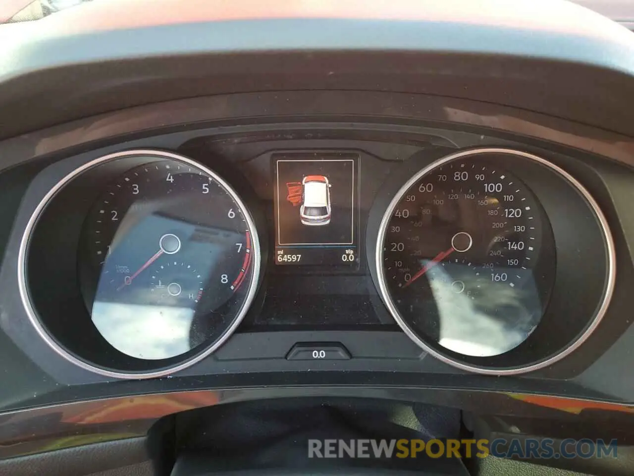 9 Photograph of a damaged car 3VV3B7AX0KM093552 VOLKSWAGEN TIGUAN 2019