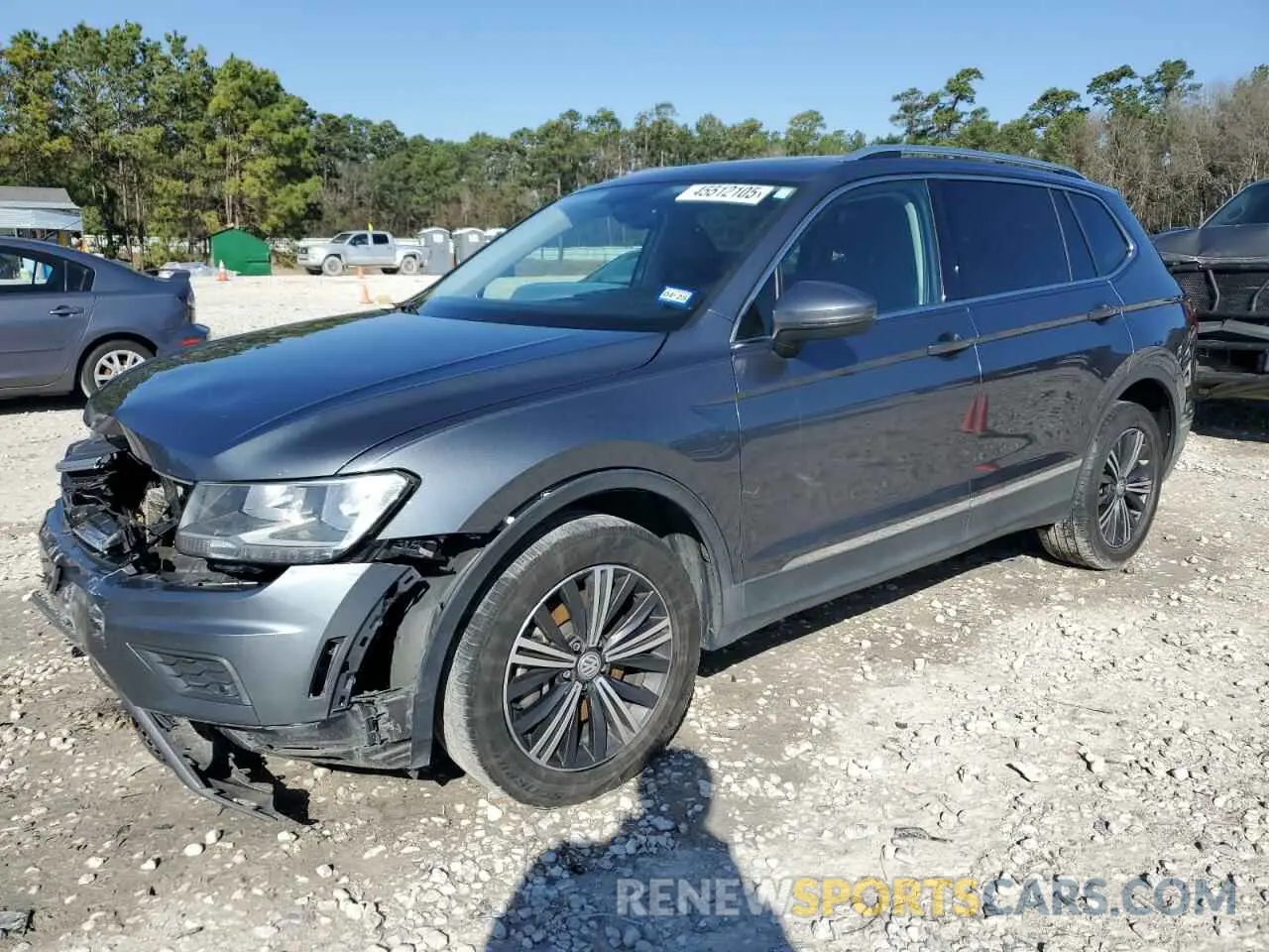 1 Photograph of a damaged car 3VV3B7AX0KM103805 VOLKSWAGEN TIGUAN 2019