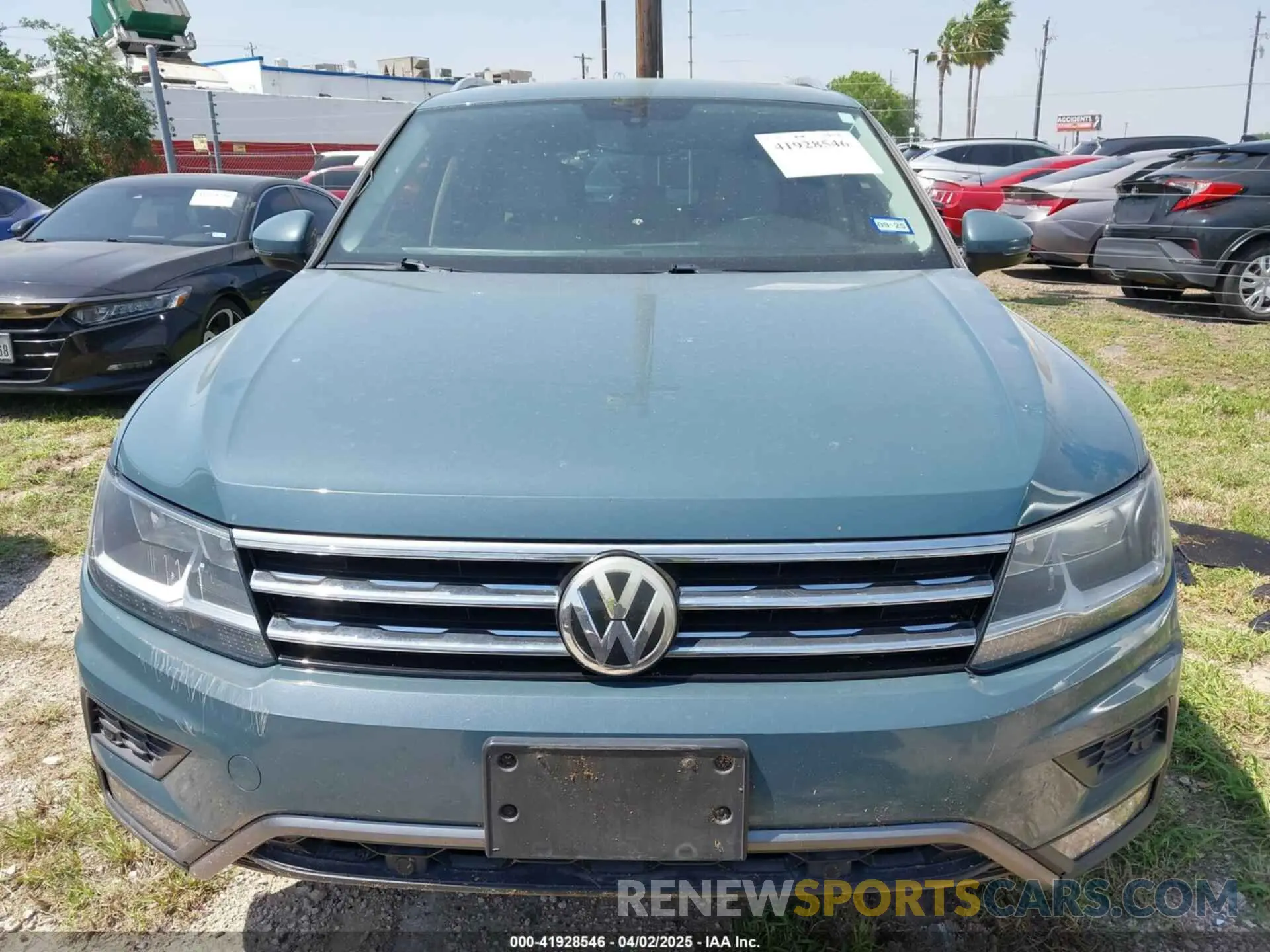 6 Photograph of a damaged car 3VV3B7AX0KM119180 VOLKSWAGEN TIGUAN 2019