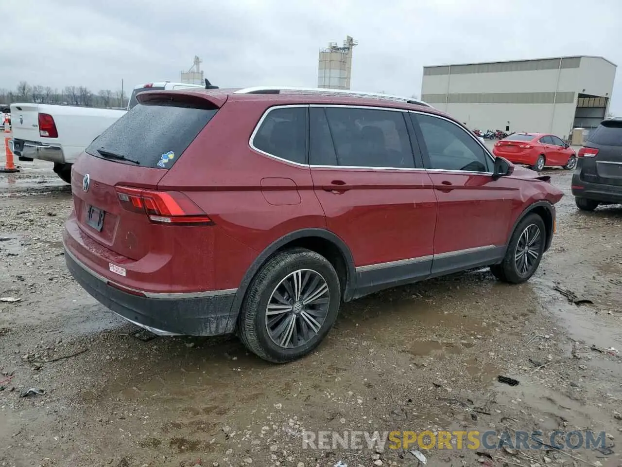 3 Photograph of a damaged car 3VV3B7AX0KM141163 VOLKSWAGEN TIGUAN 2019