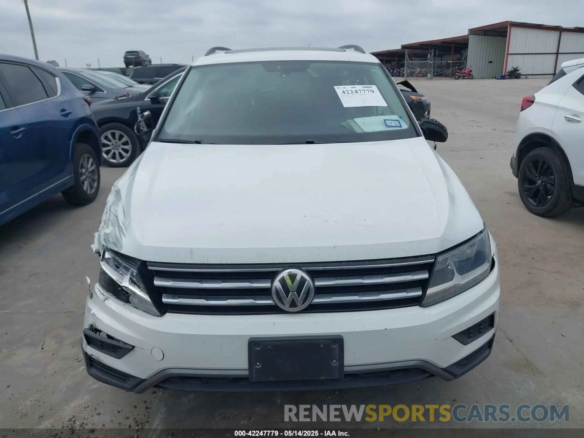 12 Photograph of a damaged car 3VV3B7AX2KM044451 VOLKSWAGEN TIGUAN 2019