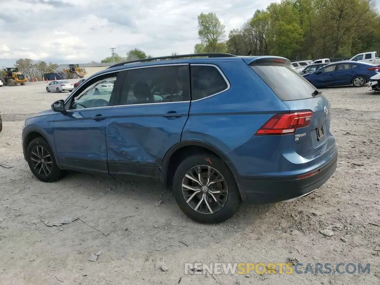 2 Photograph of a damaged car 3VV3B7AX2KM106480 VOLKSWAGEN TIGUAN 2019