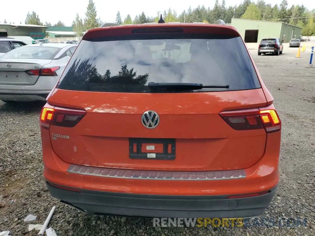 6 Photograph of a damaged car 3VV3B7AX2KM128902 VOLKSWAGEN TIGUAN 2019