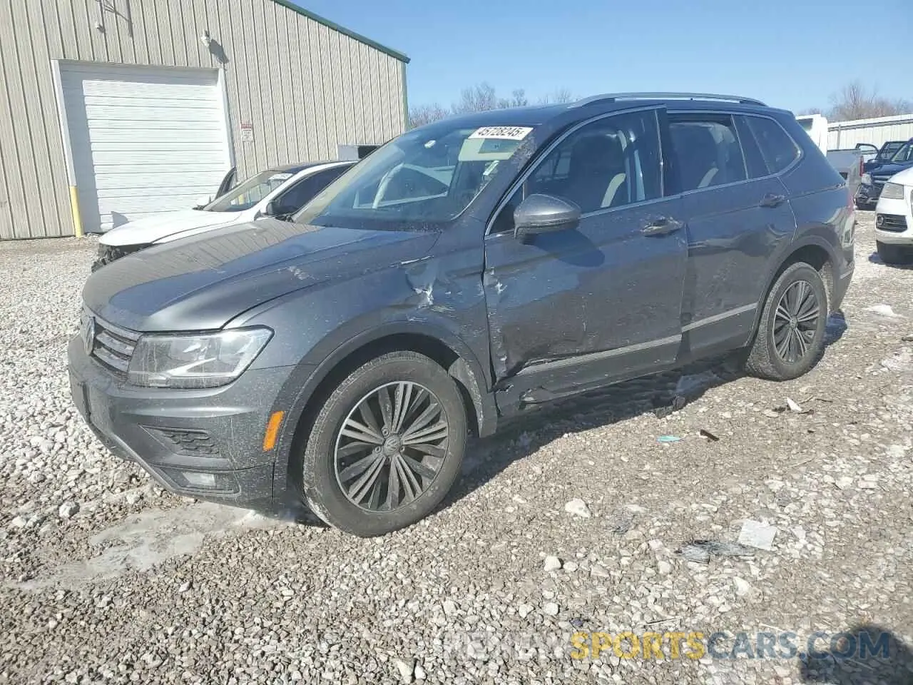 1 Photograph of a damaged car 3VV3B7AX3KM117455 VOLKSWAGEN TIGUAN 2019