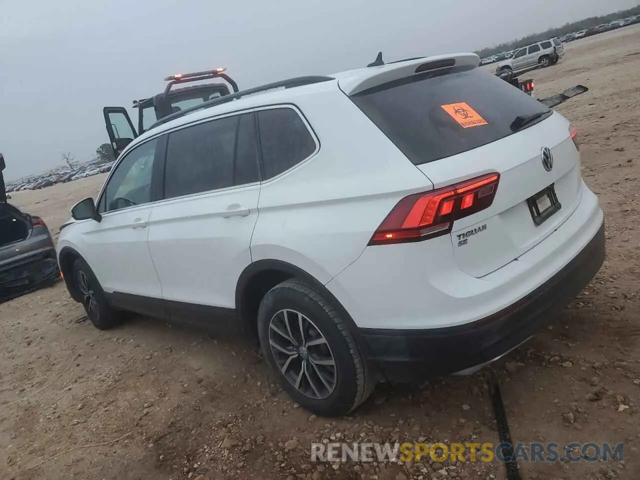 2 Photograph of a damaged car 3VV3B7AX4KM027487 VOLKSWAGEN TIGUAN 2019