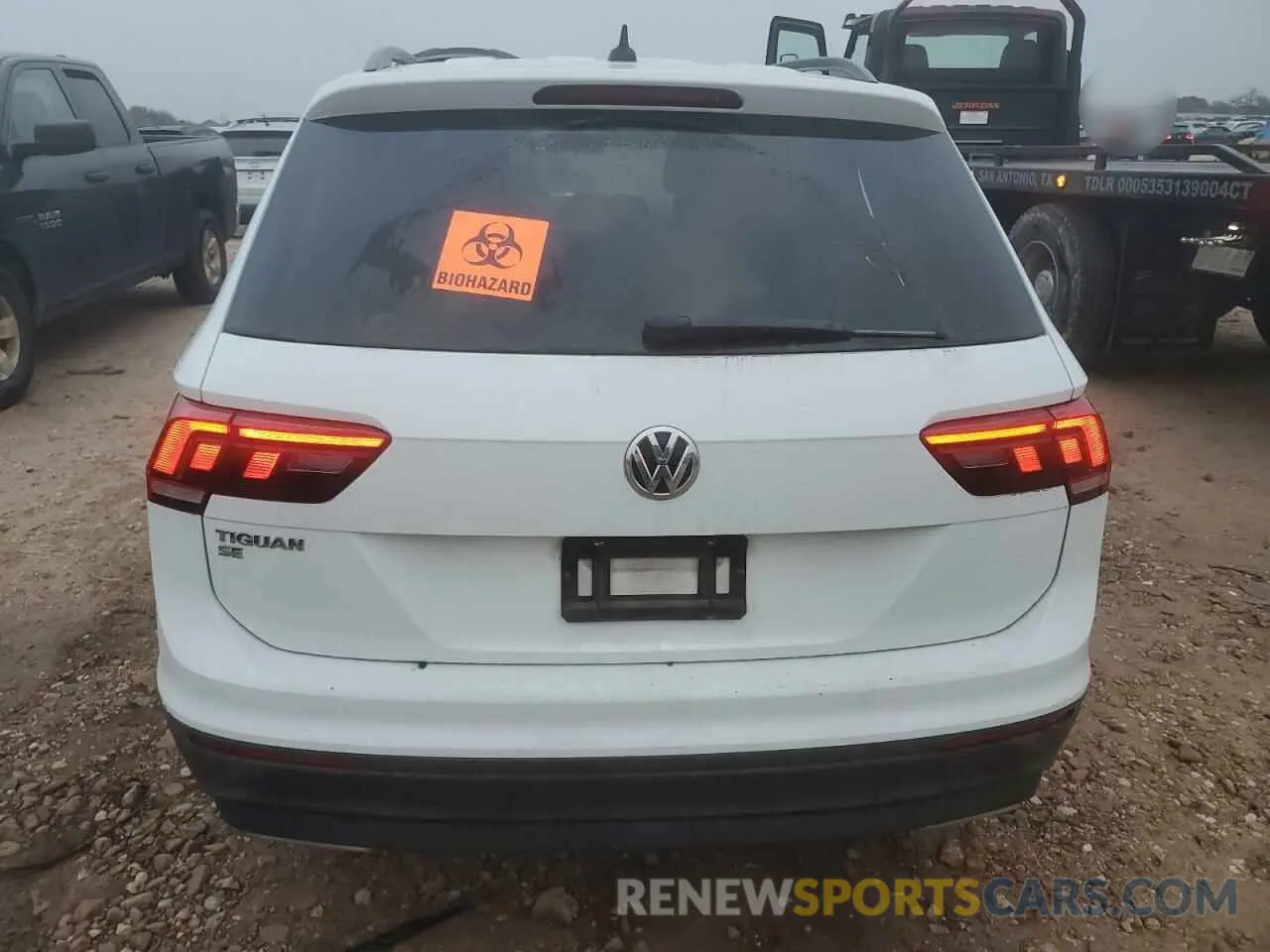 6 Photograph of a damaged car 3VV3B7AX4KM027487 VOLKSWAGEN TIGUAN 2019