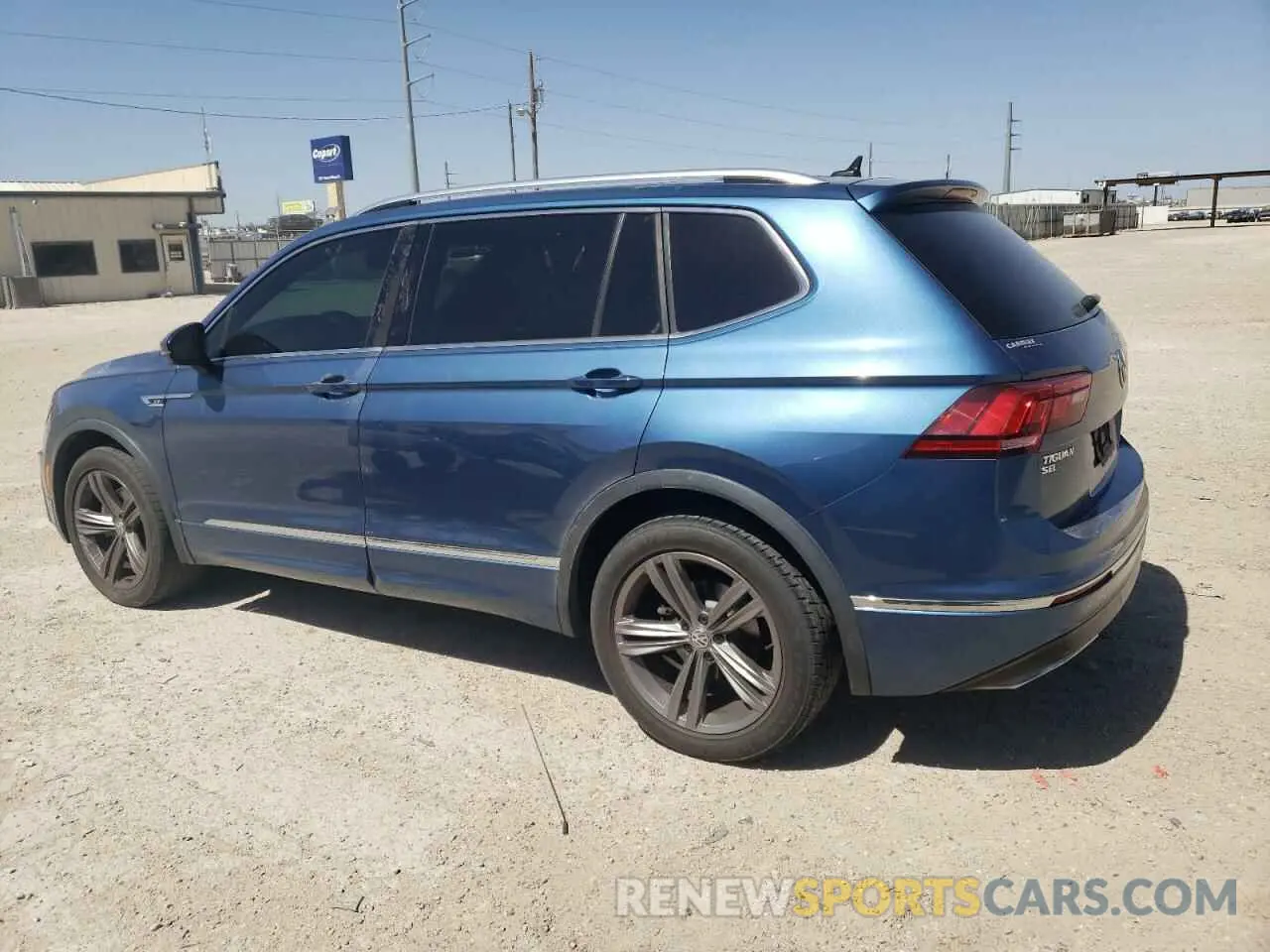 2 Photograph of a damaged car 3VV3B7AX4KM061848 VOLKSWAGEN TIGUAN 2019