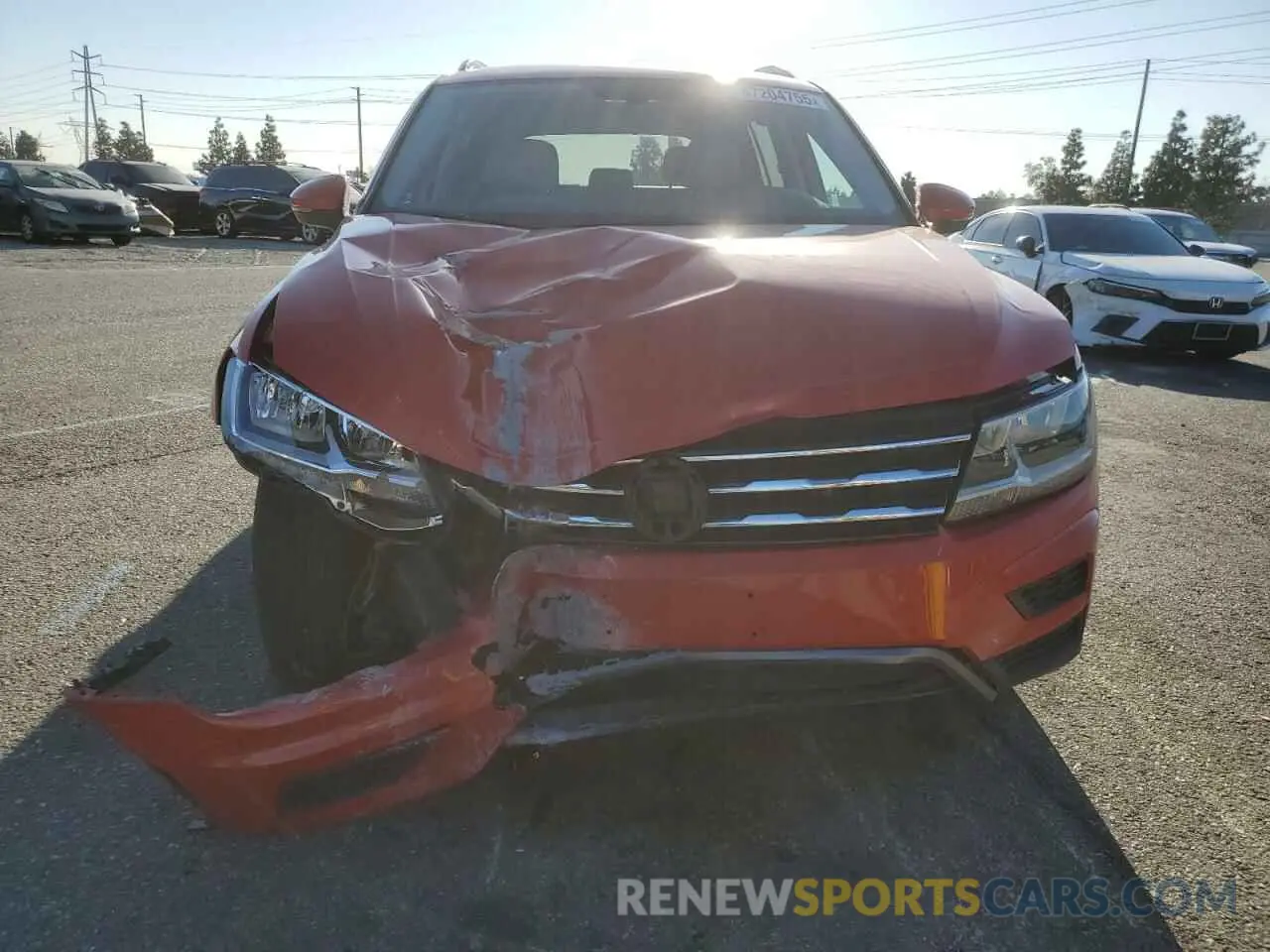 5 Photograph of a damaged car 3VV3B7AX4KM098849 VOLKSWAGEN TIGUAN 2019