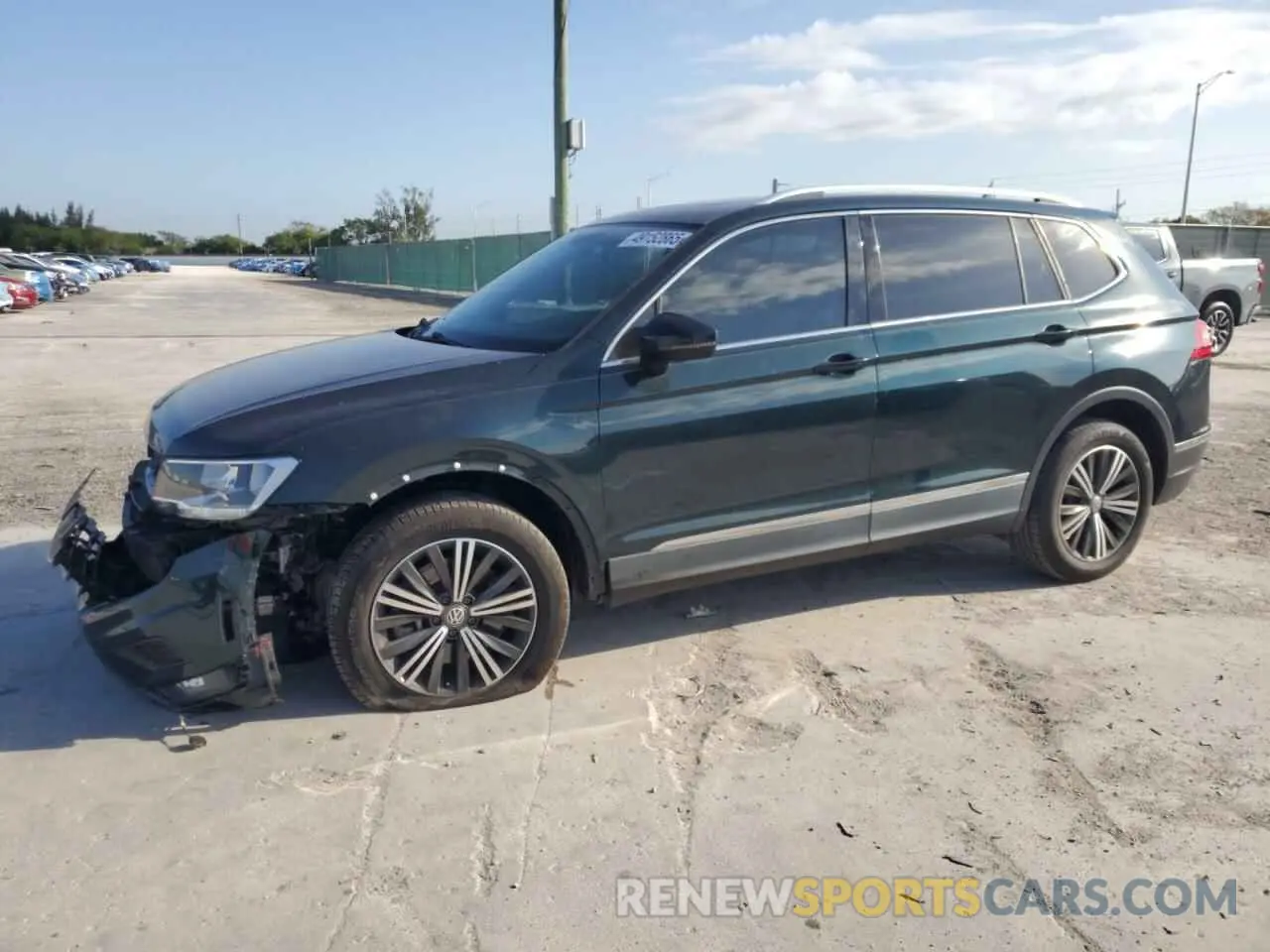 1 Photograph of a damaged car 3VV3B7AX4KM130487 VOLKSWAGEN TIGUAN 2019