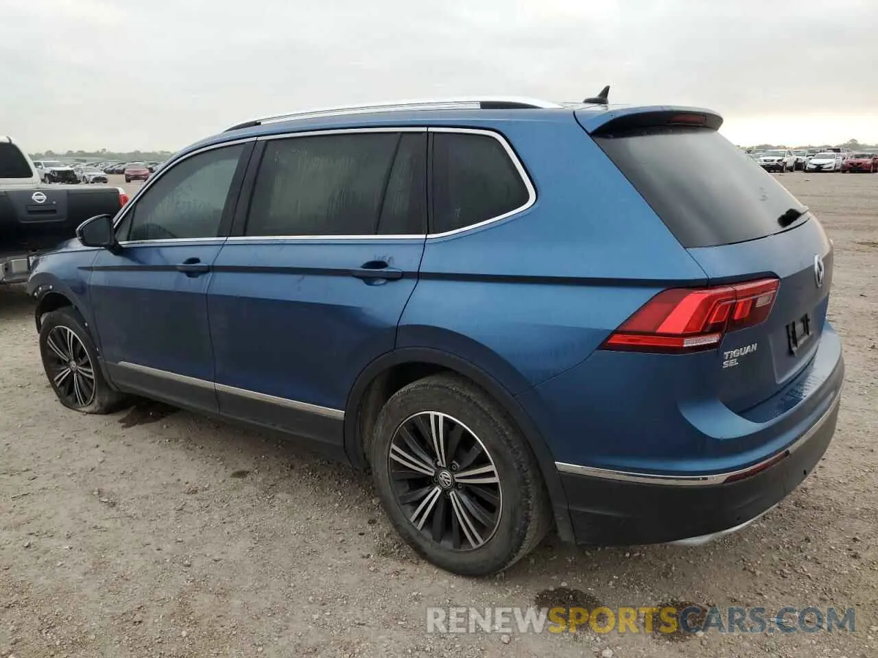 2 Photograph of a damaged car 3VV3B7AX5KM052687 VOLKSWAGEN TIGUAN 2019