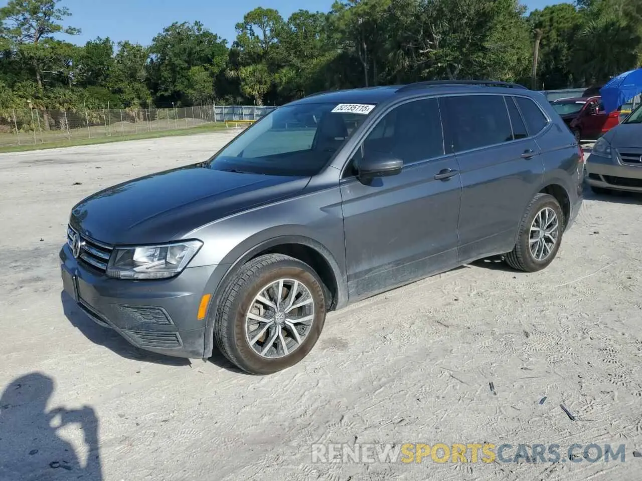 1 Photograph of a damaged car 3VV3B7AX5KM062202 VOLKSWAGEN TIGUAN 2019