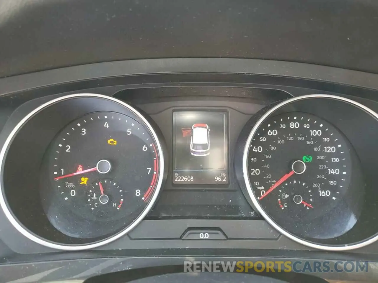 9 Photograph of a damaged car 3VV3B7AX5KM104500 VOLKSWAGEN TIGUAN 2019