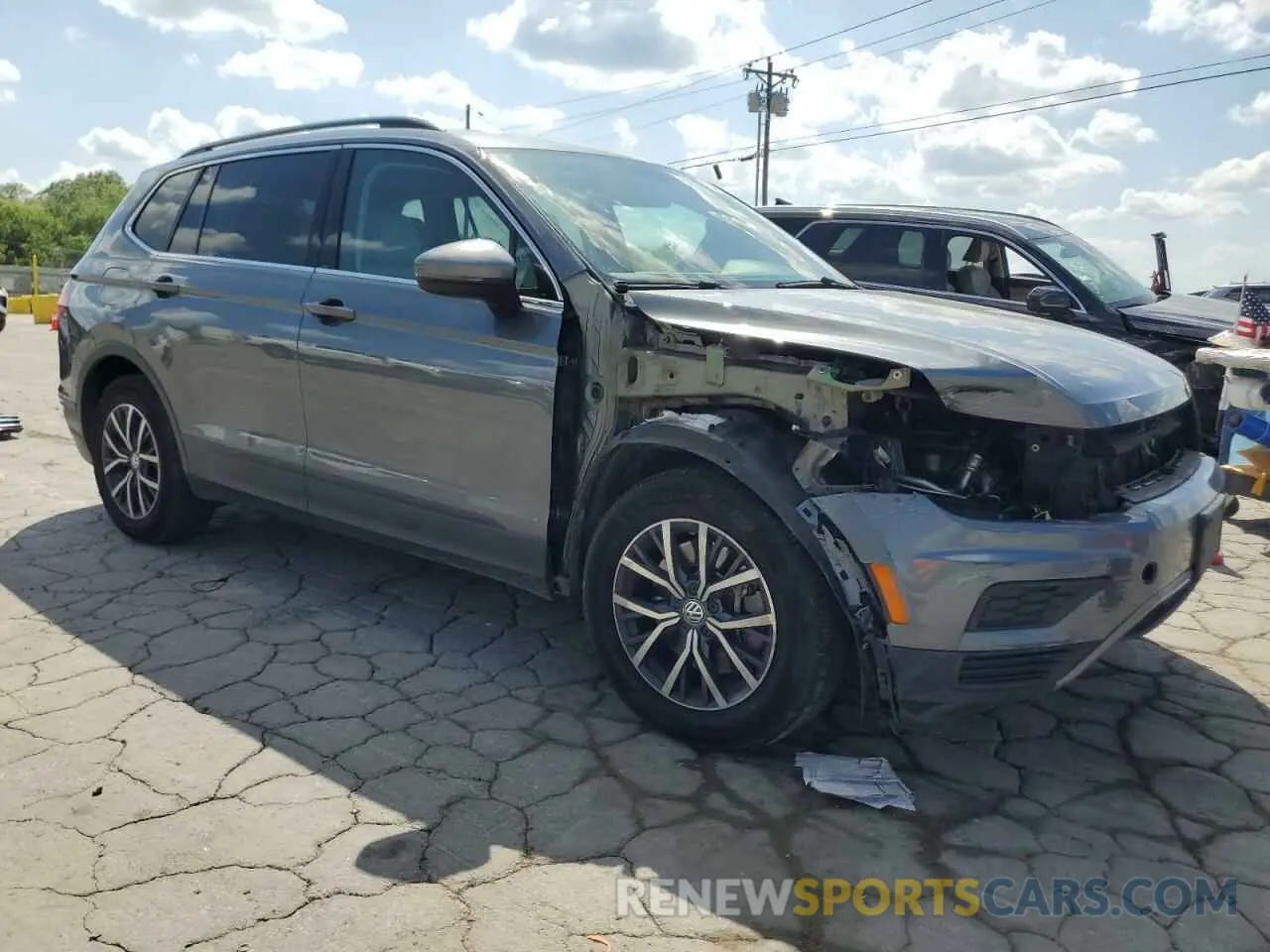 4 Photograph of a damaged car 3VV3B7AX6KM006625 VOLKSWAGEN TIGUAN 2019