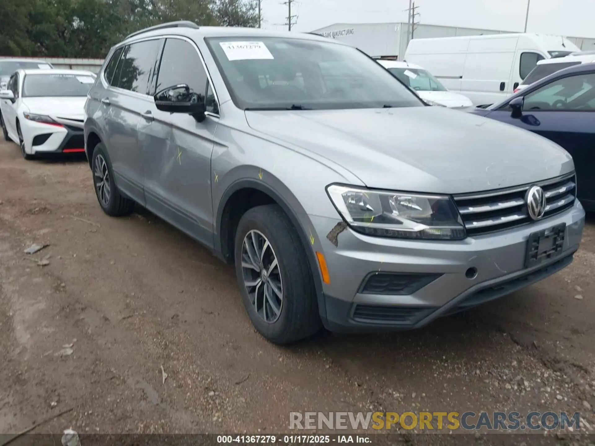 1 Photograph of a damaged car 3VV3B7AX6KM138493 VOLKSWAGEN TIGUAN 2019
