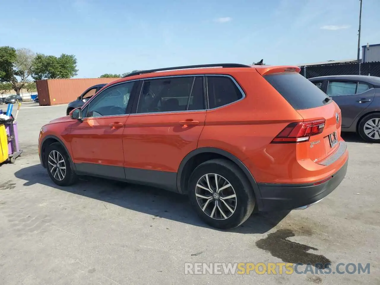 2 Photograph of a damaged car 3VV3B7AX7KM013115 VOLKSWAGEN TIGUAN 2019