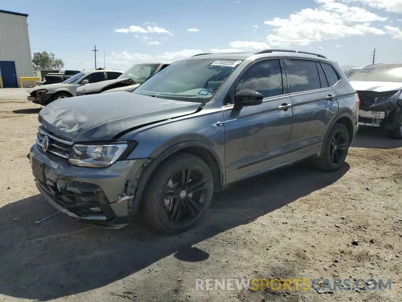 1 Photograph of a damaged car 3VV3B7AX7KM108001 VOLKSWAGEN TIGUAN 2019