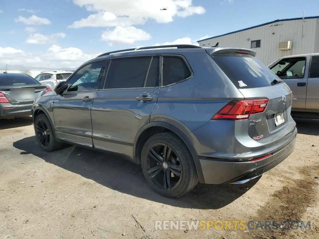 2 Photograph of a damaged car 3VV3B7AX7KM108001 VOLKSWAGEN TIGUAN 2019
