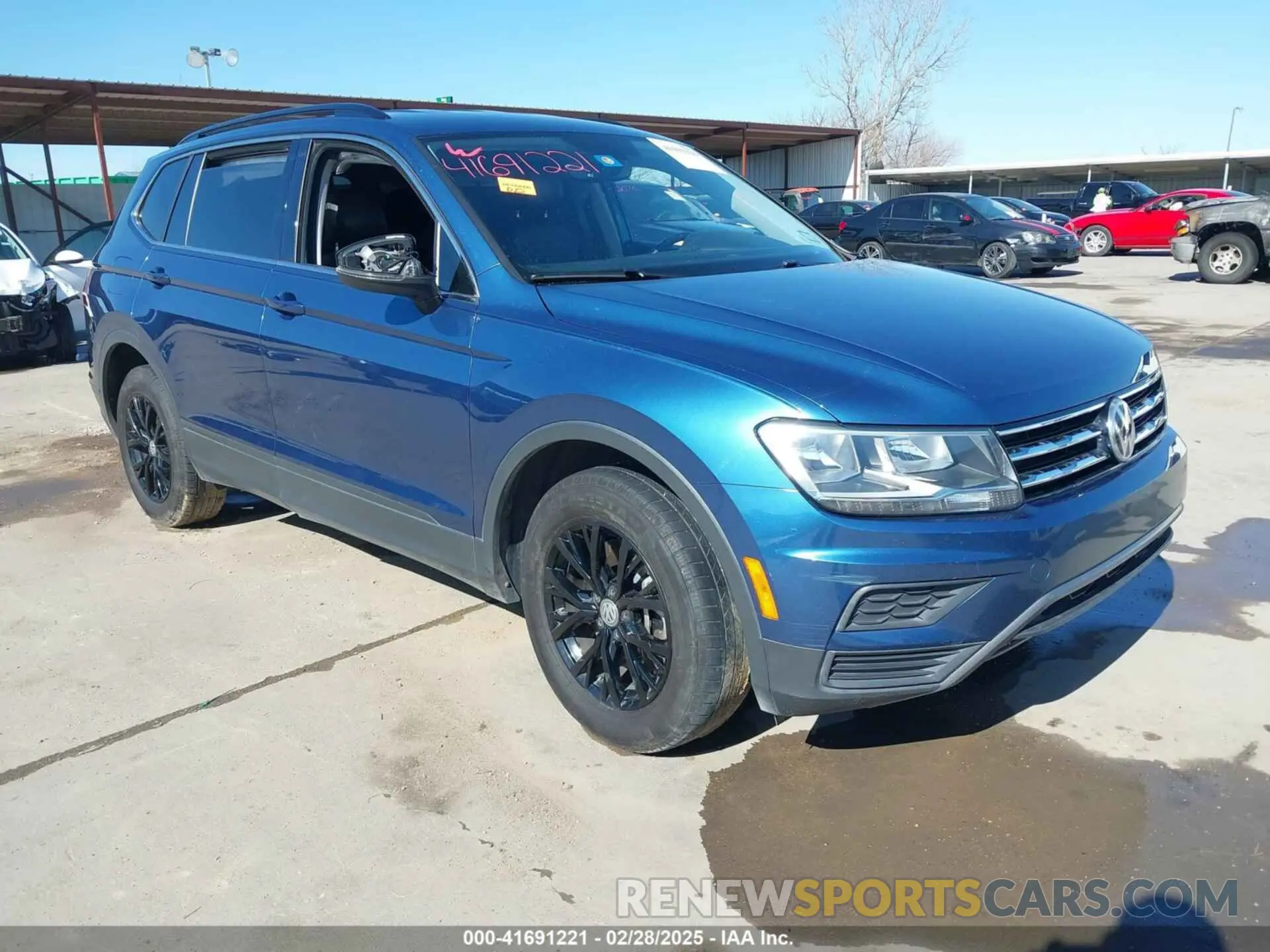 1 Photograph of a damaged car 3VV3B7AX9KM197862 VOLKSWAGEN TIGUAN 2019