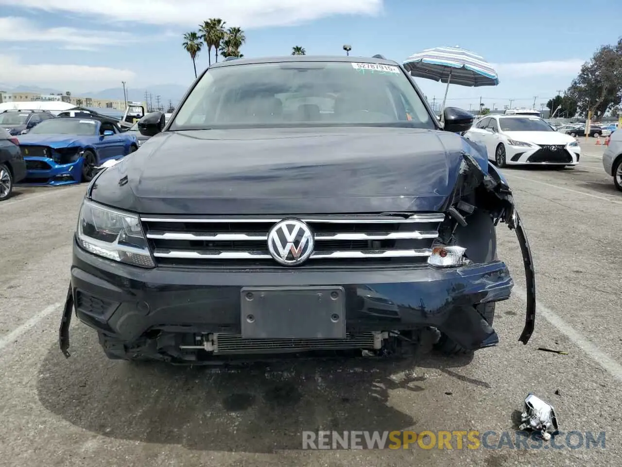 5 Photograph of a damaged car 3VV3B7AXXKM142949 VOLKSWAGEN TIGUAN 2019